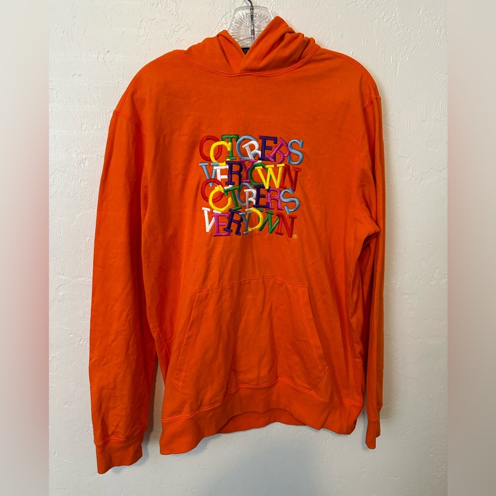 Drake OVO Octobers Very Own Jigsaw Letters Embroidered Hoodie Mens M Sweatshirt